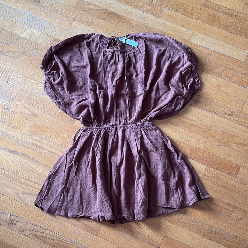 NWT, Aerie, Golden Hour Swim Cover Up, Women’s, Medium, Bundle / Brown